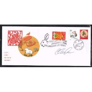  USA   China New Year Stamp and FDC for Year of the Rabbit 