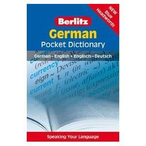  Berlitz 468706 German Pocket Dictionary Electronics