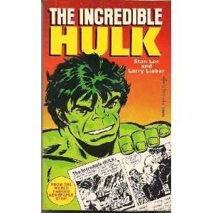   Hulk by Stan Lee & Larry Lieber Tempo Books 1980 book 