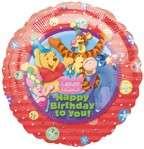 Winnie the Pooh birthday party supplies BALLOONS XL LOT  