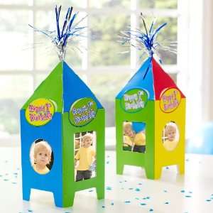  Primary 1st Birthday Photo Table Tents (8) Toys & Games
