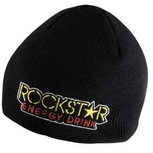  Rockstar Podium Beanie Black Automotive