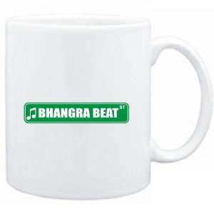 Mug White  Bhangra Beat STREET SIGN  Music  Sports 