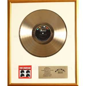   Beatles A Hard Days Night Gold LP Record Award Non RIAA UA Records