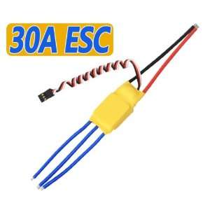   30a Brushless ESC Rc Heli Motor Electric Speed Control: Toys & Games