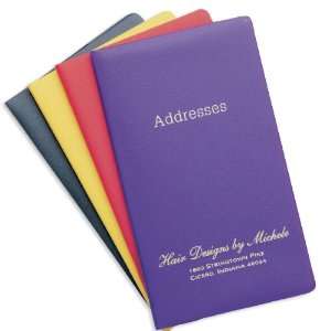  Lexington Address Book in Assorted Colors   Min Quantity 