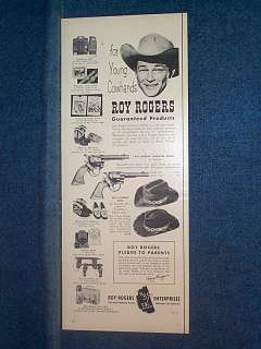   features a total of 20 roy rogers items which was promoted at that