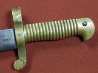 US Civil War COLLINS Bayonet Fighting Knife Sword  