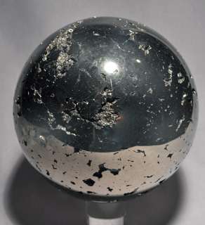 Gorgeous Golden Pyrite 6.1 Large Crystal Sphere  