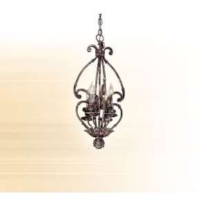   Four Light Pendant Interior Hanging Chantilly: Home & Kitchen