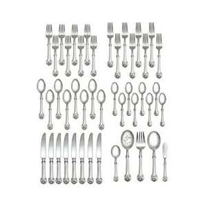 Wallace Napoleon Bee 45 Piece Flatware Set, Service for 8:  