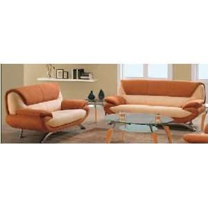  MF7040 Beige&Rust Sofa/ Loveseat/ Chair: MF7040 Beige&Rust Sofa 