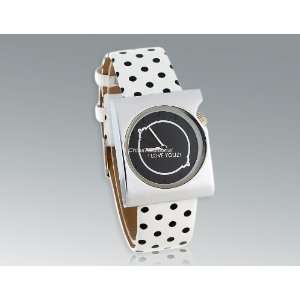   Women Analog Girls Watch with PU Leather Band White: Everything Else