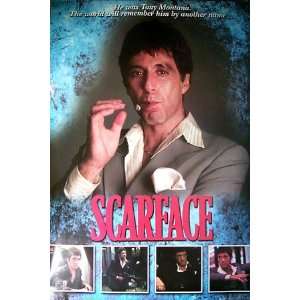  Scarface Tony Montana Another Name 40x59 Giant Poster 