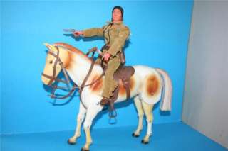 Vintage Lone Ranger Gabriel TONTO figure + Horse SCOUT  