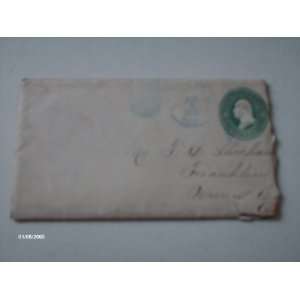  3 cent Ben Franklin envelope stamp: Everything Else