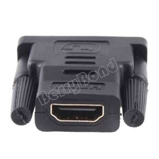 DVI Male to HDMI Female M F Converter Adapter For HDTV  