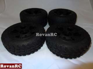   Road Dawg Style Tires, on HD Rims fits HPI 1/5 Baja 5B Buggy   