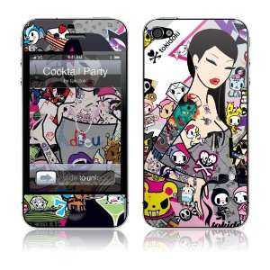 GelaSkins for iphone 4 4S Tokidoki COCKTAIL PARTY Protective Skin