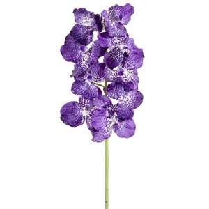  Faux 32 Vanda Orchid Spay Purple (Pack of 12): Patio, Lawn 
