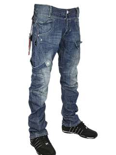 MENS BLUE POLICE 303199 DETROIT TAPERED JEANS ALL SIZES  