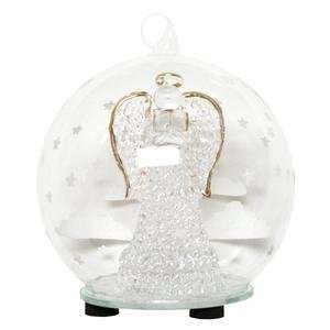  Gerson 362512   Color Changing LED Glass Globe Angel Choir 