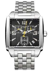    Tissot Mens T0055171105700 Quadrato Chronograph Watch Watches