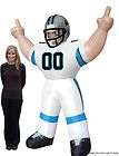   Panthers NFL Bubba 5 Ft Inflatable Football Player 896332002580  