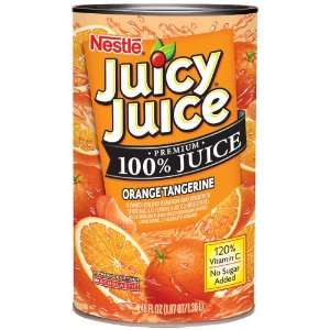 Juicy Juice 100 Juice Orange Tangerine   12 Pack  Grocery 