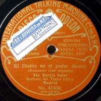 BENITEZ MORENO GARCIA SOLER Brown Odeon 41426/36 78 RPM  