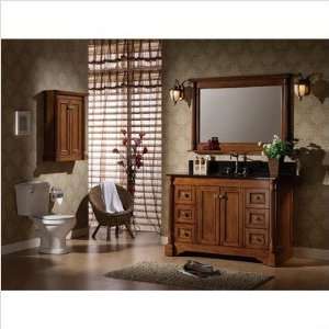  48 Single Bathroom Vanity Set in Light walnut (2 Pieces) Vanity Top 