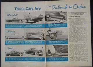 Barris Brothers Custom Cars Vintage 1951 pictorial  