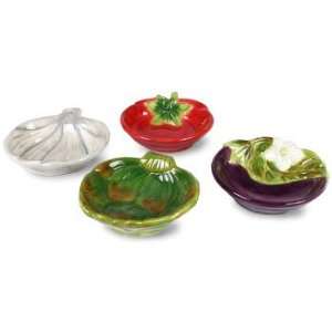  Tabletops Unlimited Vegetable Olive Oil Dipping Dish, Set 