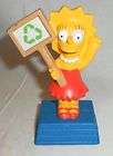 Simpson Lisa Recycle Burger King Figure Toy