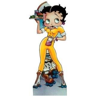 Betty Boop on Skates Life Size Cardboard Stand Up Type: Cardboard 