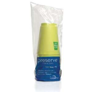  Preserve By Recycline Pear Green Tumblers, 10 Count Tubes 