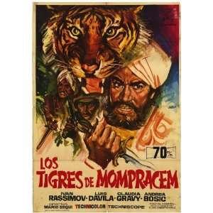  Tigri de Mompracem, Le Movie Poster (11 x 17 Inches   28cm 
