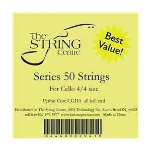 The String Centre Series 50 Cello String Set 4/4 Size 