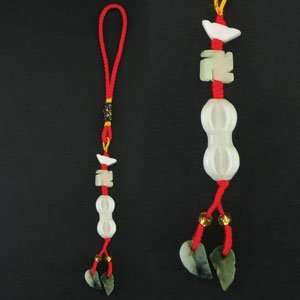  Tibetan Jade Dorje Tassel (7pcs) 