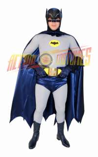 Complete Batman DELUXE COSTUME 60s Style FREE BATARANG  