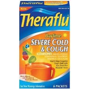  Theraflu Daytime Severe Cold & Cough Packets 6s Health 