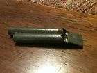 Antique tin twin whistle made in Germany 2 long 1/2 w