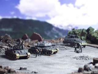   144 CGD WWII German Captured T 34/85 rearmed with 88mm Gun Panzergrau