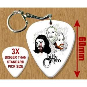  Biffy Clyro BIG Guitar Pick Keyring: Musical Instruments