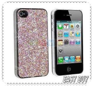 Bling snap on hard case iPhone 1 + Screen Protector with Retail 