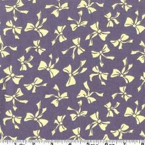 : 45 Wide Thimbleberries Cover Story IV Bunny Baby Bows Navy Fabric 