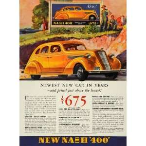   Ad Vintage Nash 400 Car Price Farmers Agriculture   Original Print Ad