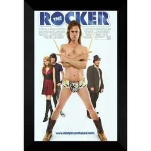  The Rocker 27x40 FRAMED Movie Poster   Style C   2008 