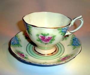 Handpainted Celia Royal Albert Tea Cup and Saucer Set  