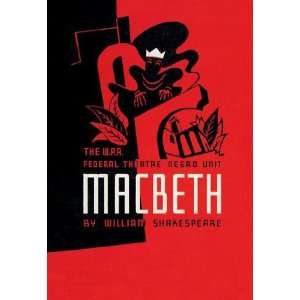 Exclusive By Buyenlarge Macbeth WPA Federal Theater Negro Unit 12x18 
